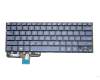 0KN0-QD1UI13 Original Protek Tastatur US (englisch) blau