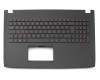 0KN0-TD4GE13 Original Asus Tastatur inkl. Topcase DE (deutsch) schwarz/schwarz mit Backlight