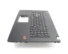 0KN1-0B4FR21 Original Pega Tastatur inkl. Topcase FR (französisch) schwarz/schwarz mit Backlight RGB