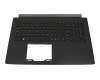 0KN1-0T2UI13 Original Acer Tastatur inkl. Topcase US (englisch) schwarz/schwarz mit Backlight