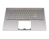 0KN1-622SF16 Original Pegatron Tastatur inkl. Topcase SF (schweiz-französisch) silber/silber mit Backlight