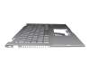 0KNB0-260NGE00 Original Asus Tastatur inkl. Topcase DE (deutsch) silber/silber mit Backlight