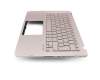 0KNB0-2626GE00 Original Asus Tastatur inkl. Topcase DE (deutsch) silber/rosé mit Backlight