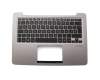 0KNB0-2632GE00 Original Asus Tastatur inkl. Topcase DE (deutsch) schwarz/silber mit Backlight