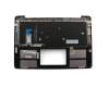 0KNB0-2632GE00 Original Asus Tastatur inkl. Topcase DE (deutsch) schwarz/silber mit Backlight