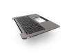 0KNB0-2632GE00 Original Asus Tastatur inkl. Topcase DE (deutsch) schwarz/silber mit Backlight