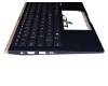 0KNB0-2829GE00 Original Asus Tastatur inkl. Topcase DE (deutsch) blau/blau mit Backlight