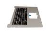 0KNB0-4626GE00 Original Asus Tastatur inkl. Topcase DE (deutsch) schwarz/silber mit Backlight