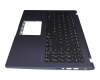 0KNB0-5109GE00 Original Asus Tastatur inkl. Topcase DE (deutsch) schwarz/blau mit Backlight