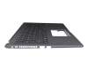 0KNB0-5109GE00 Original Asus Tastatur inkl. Topcase DE (deutsch) schwarz/grau mit Backlight