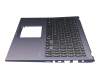 0KNB0-5113GE00 Original Asus Tastatur inkl. Topcase DE (deutsch) schwarz/blau