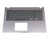 0KNB0-5117GE00 Original Asus Tastatur inkl. Topcase DE (deutsch) schwarz/grau