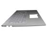 0KNB0-561CGE00 Original Asus Tastatur inkl. Topcase DE (deutsch) silber/silber mit Backlight