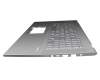 0KNB0-561CGE00 Original Asus Tastatur inkl. Topcase DE (deutsch) silber/silber mit Backlight