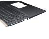 0KNB0-563AGE00 Original Asus Tastatur inkl. Topcase DE (deutsch) blau/blau mit Backlight