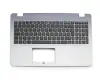 0KNB0-6116GE00 Original Asus Tastatur inkl. Topcase DE (deutsch) schwarz/silber