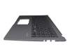 0KNB0-6117GE00 Original Asus Tastatur inkl. Topcase DE (deutsch) schwarz/grau