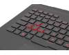0KNB0-E601GE00 Original Asus Tastatur inkl. Topcase DE (deutsch) schwarz/schwarz mit Backlight