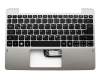 0KNM-161GE12 Original Acer Tastatur inkl. Topcase DE (deutsch) schwarz/grau