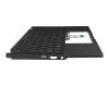 0KNR0-291LGE00 Original Asus Tastatur inkl. Topcase schwarz/schwarz mit Backlight