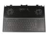 0KNR0-661DGE00 Original Asus Tastatur inkl. Topcase DE (deutsch) schwarz/schwarz mit Backlight