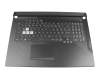 0KNR0-661LGE00 Original Asus Tastatur inkl. Topcase DE (deutsch) schwarz/schwarz mit Backlight - ohne Keystone-Schacht -