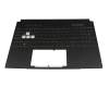 0KNR0-6910GE00 Original Asus Tastatur inkl. Topcase DE (deutsch) grau/grau mit Backlight (1ZONE RGB)