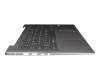 0KO00TI Original Lenovo Tastatur inkl. Topcase DE (deutsch) grau/bronze mit Backlight (ohne Fingerprint)