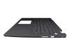 0P9M8 Original Dell Tastatur inkl. Topcase DE (deutsch) grau/grau mit Backlight