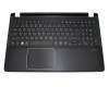 60.MAFN7.033 Original Acer Tastatur inkl. Topcase DE (deutsch) schwarz/schwarz mit Backlight