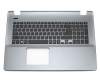 60.MP8N7.010 Original Acer Tastatur inkl. Topcase DE (deutsch) schwarz/grau