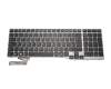 CP629311-03 Original Fujitsu Tastatur DE (deutsch) schwarz/grau mit Backlight