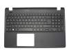 Tastatur inkl. Topcase DE (deutsch) schwarz/schwarz original für Acer Extensa 2519-C09T