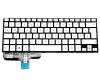 Tastatur DE (deutsch) silber original für Asus ZenBook UX301LA