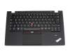 V144620AK1 Original Lenovo Tastatur inkl. Topcase DE (deutsch) schwarz/schwarz mit Backlight und Mouse-Stick