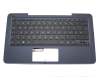 NSK-WD1PU 0G Original Darfon Tastatur inkl. Topcase DE (deutsch) schwarz/schwarz