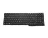 38041090 Fujitsu Tastatur DE (deutsch) schwarz/schwarz matt