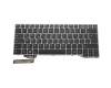 CP629211-XX Original Fujitsu Tastatur DE (deutsch) schwarz mit Backlight