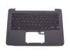 0KNB0-3125GE00 Original Asus Tastatur inkl. Topcase DE (deutsch) schwarz/grau