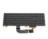 Tastatur DE (deutsch) schwarz mit Backlight für Alienware m17x R4-7526BK