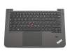 Tastatur inkl. Topcase DE (deutsch) schwarz/grau mit Mouse-Stick original für Lenovo ThinkPad S440 Touch (20AY/20BB)