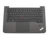 04X1004 Original Lenovo Tastatur inkl. Topcase DE (deutsch) schwarz/grau mit Mouse-Stick