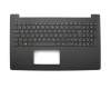 Tastatur inkl. Topcase DE (deutsch) schwarz/schwarz original für Asus X553SA