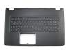Tastatur inkl. Topcase DE (deutsch) schwarz/schwarz original für Acer Aspire E5-774G-570J