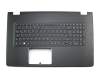 Tastatur inkl. Topcase DE (deutsch) schwarz/schwarz original für Acer Aspire E5-774G-554D