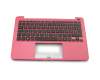 90NL0054-R32GE0 Original Asus Tastatur inkl. Topcase DE (deutsch) schwarz/rot