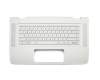Tastatur inkl. Topcase DE (deutsch) silber/silber mit Backlight original für HP Spectre x360 15-ap000