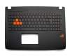 90NB0DD1-R31GE0 Original Asus Tastatur inkl. Topcase DE (deutsch) schwarz/schwarz mit Backlight