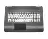 Tastatur inkl. Topcase DE (deutsch) silber/schwarz mit Backlight original für HP Pavilion 17-ab233ng (1JM17EA)