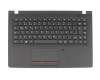 Tastatur inkl. Topcase DE (deutsch) schwarz/schwarz original für Lenovo E31-70 (80KC/80KW/80KX)